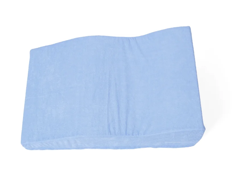 Klín tvarovaný pod nohy - Rozměr: 70x45x22/8cm, Barva: Modrá