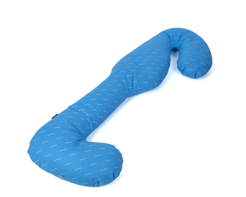 Polštář Éčko koník BA/EPS M - Rozměr: 170x60x40cm, Barva: Modrá