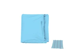 NP PROFI rebrovaný vankúš 4 mEPS 58x65 bi-elastický modrý