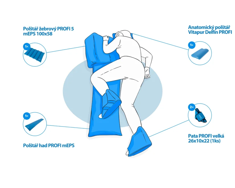 Polštář had PROFI mEPS