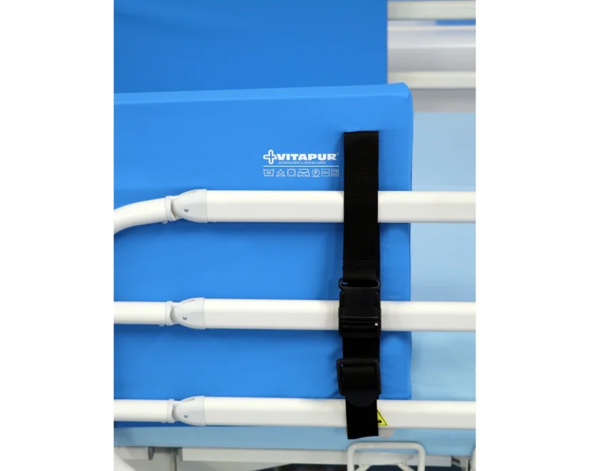 Chránič postranice lůžka - Rozměr: 263x40x3cm, Barva: Modrá