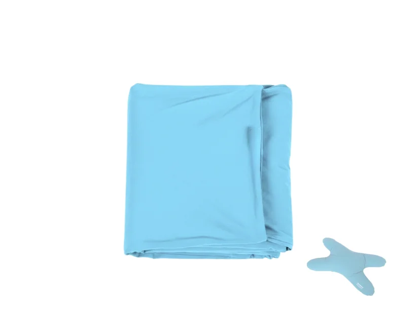 NP PROFI mEPS bi-elastický modrý motýľový vankúš