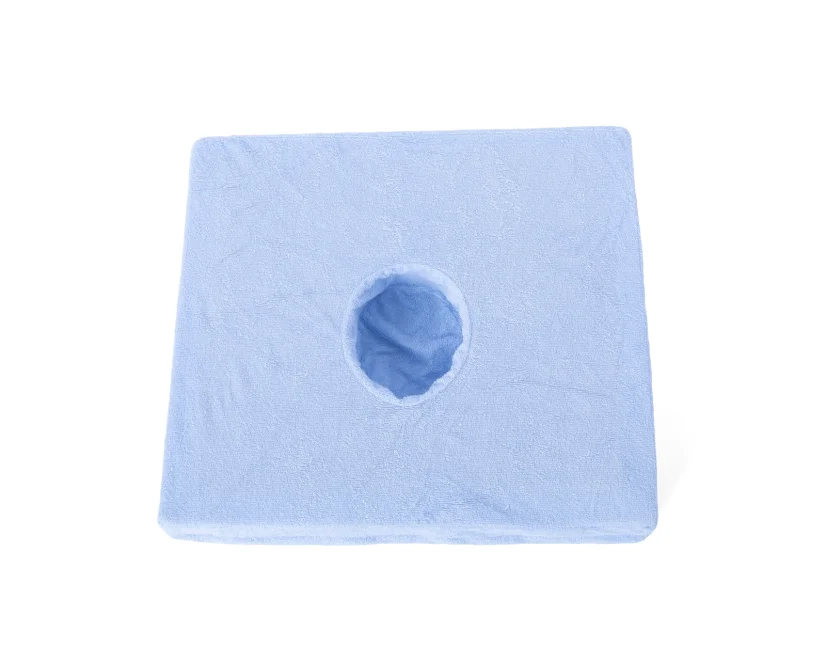 Sedák Froté KOMBI Visco ovál 40x45x8 modrý